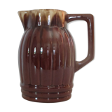 Pitcher in enamelled faience