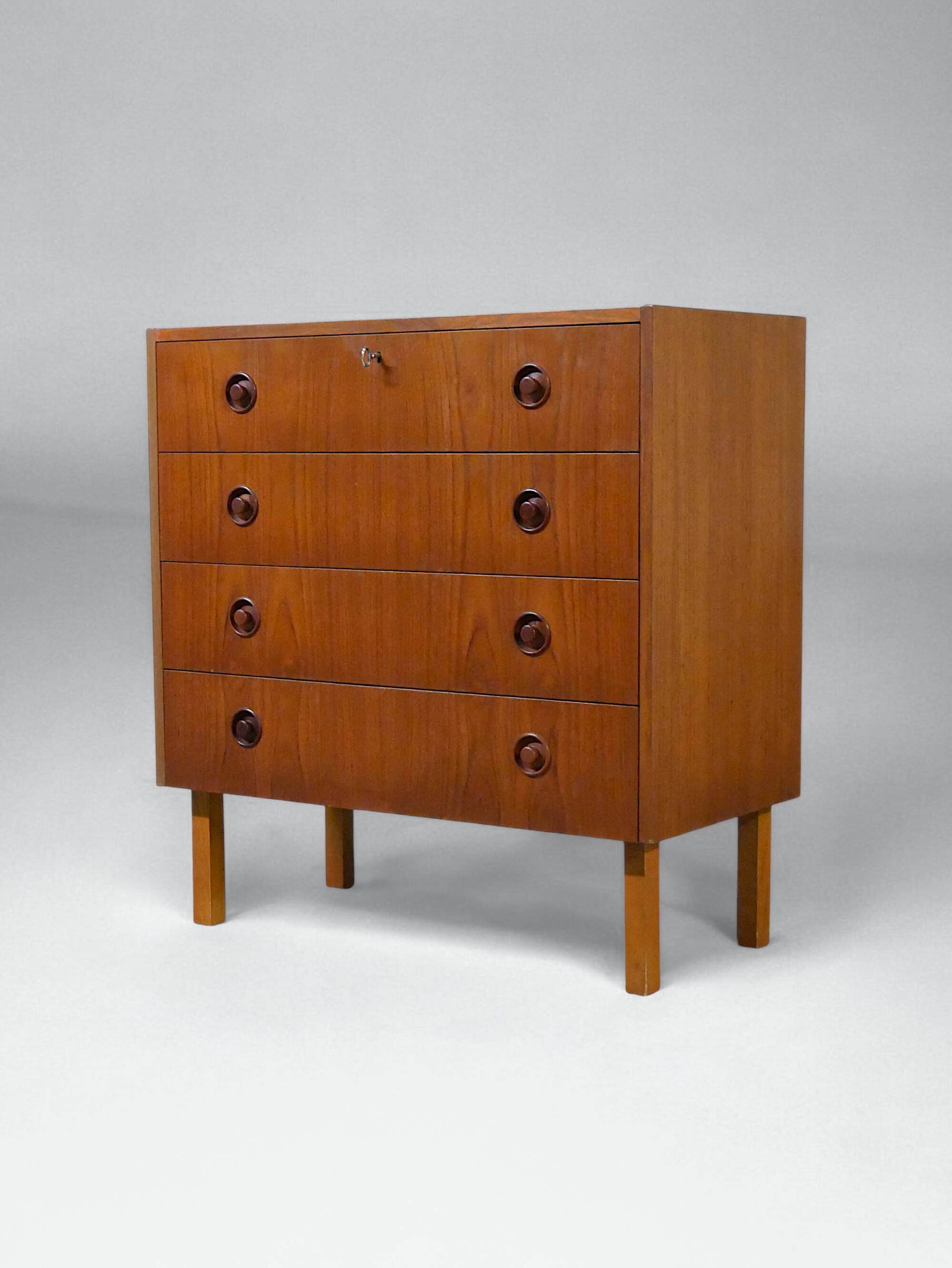 Danish teak chest of drawers - Vintage 1960