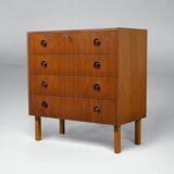 Danish teak chest of drawers - Vintage 1960