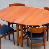 Scandinavian folding table