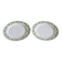 2 old Sarreguemines Maroussia plates