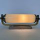 Bauhaus Chrome and glass Wall Lamp, 1930s - Czechoslovakia