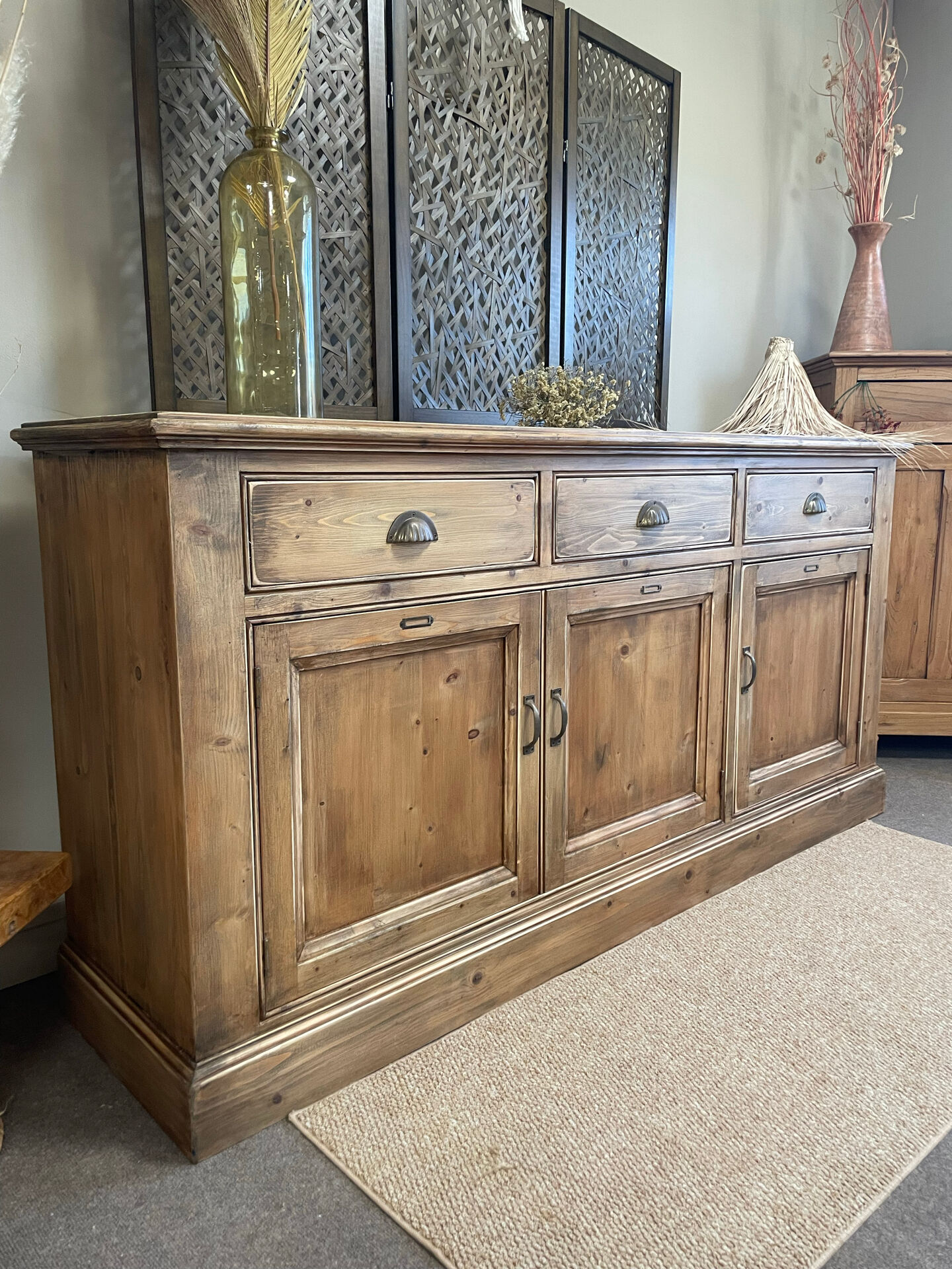 Wooden sideboard