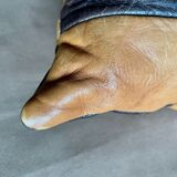 Leather cushion 1960/1970