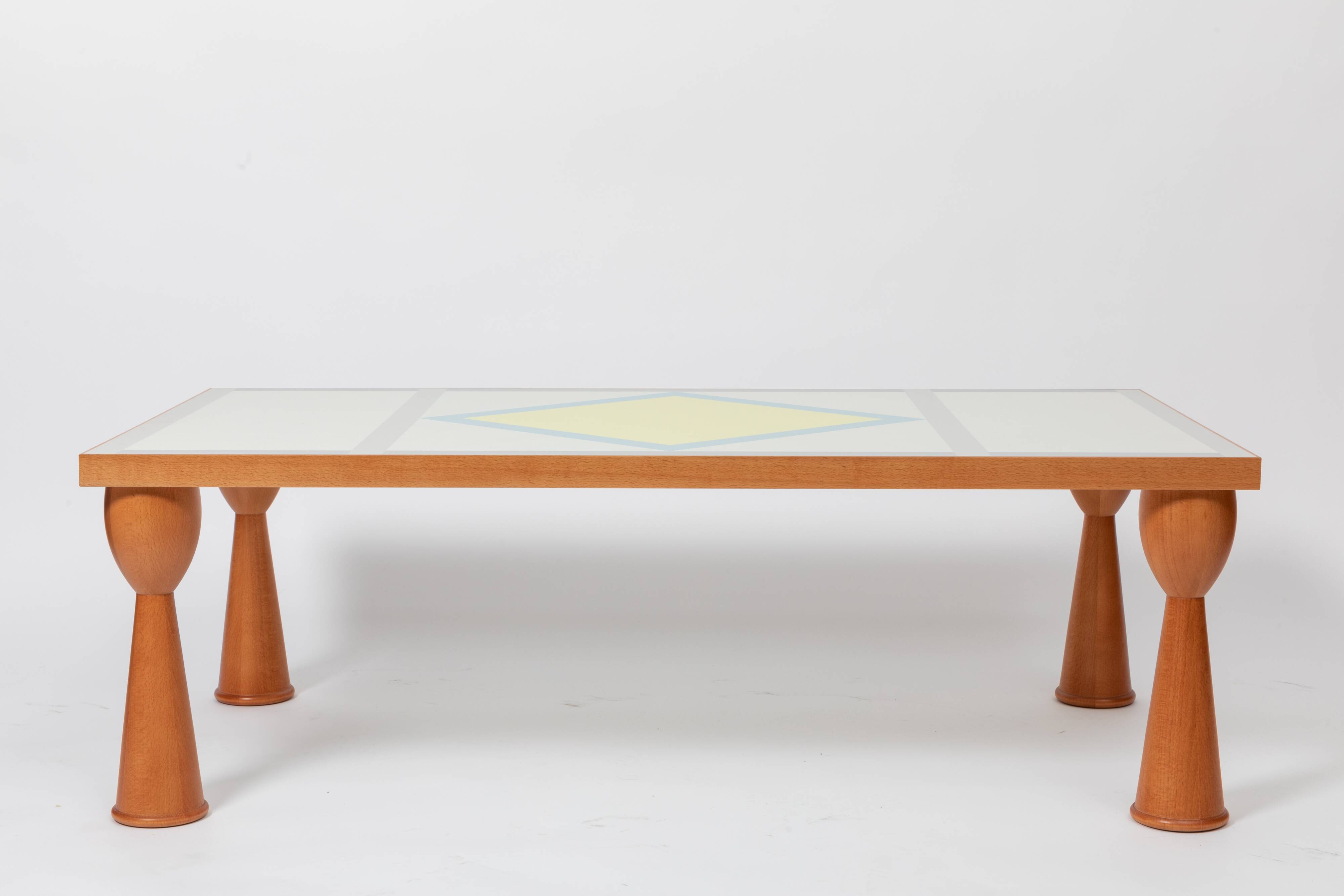 Alicudi coffee table by Ettore Sottsass for Zanotta, italy 1990's