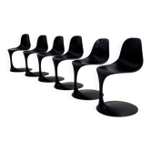 Set of 6 chairs by Rudi Bonzanini for Tecnosalotto, 1960