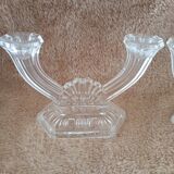 Crystal chandelier stamped E. Buder
