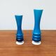 Vases en verre allemand du milieu du siècle de Karl Friedrich, années 1960, lot de 2