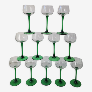 Set de 12 verres à vin d´Alsace Luminarc