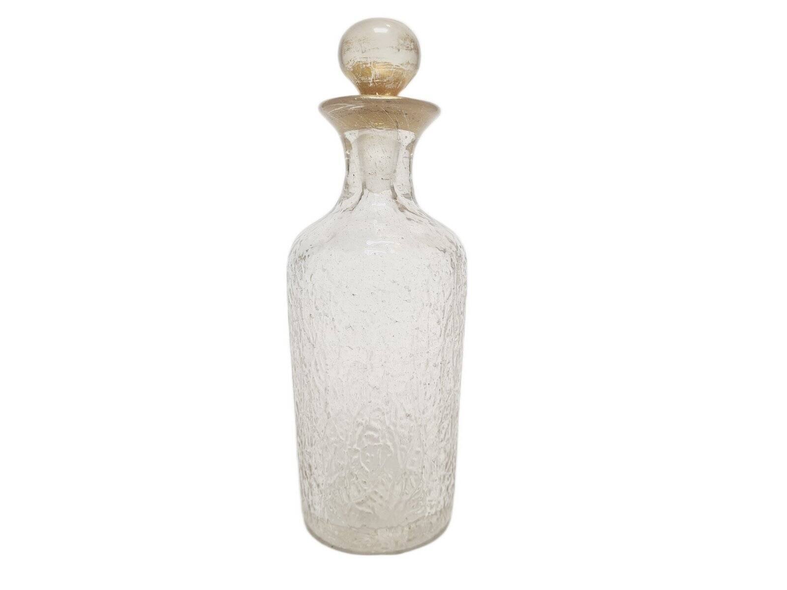 Art Deco crystal carafe, Germany, 1900s