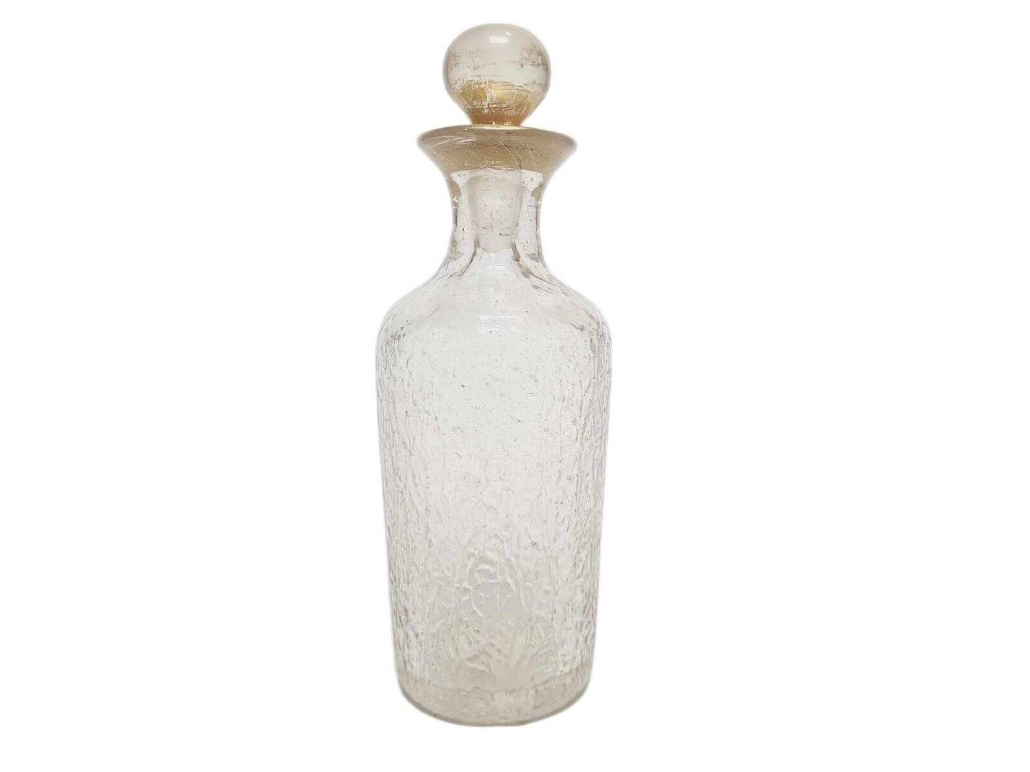 Art Deco crystal carafe, Germany, 1900s