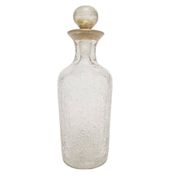 Art Deco crystal carafe, Germany, 1900s