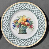 6 dessert plates Villeroy & Boch basket model