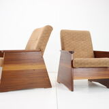 Pair of armchairs czechoslovakia, 1970s