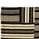 NOS Minimalist patchwork kilim by Axeco Svenska AB. 279 x 199 cm (110 x 78 in)