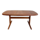 Table ovale extensible vintage Skovby en teck