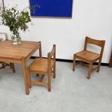 Pine table and “hongisto” chairs Ilmari Tapiovaara
