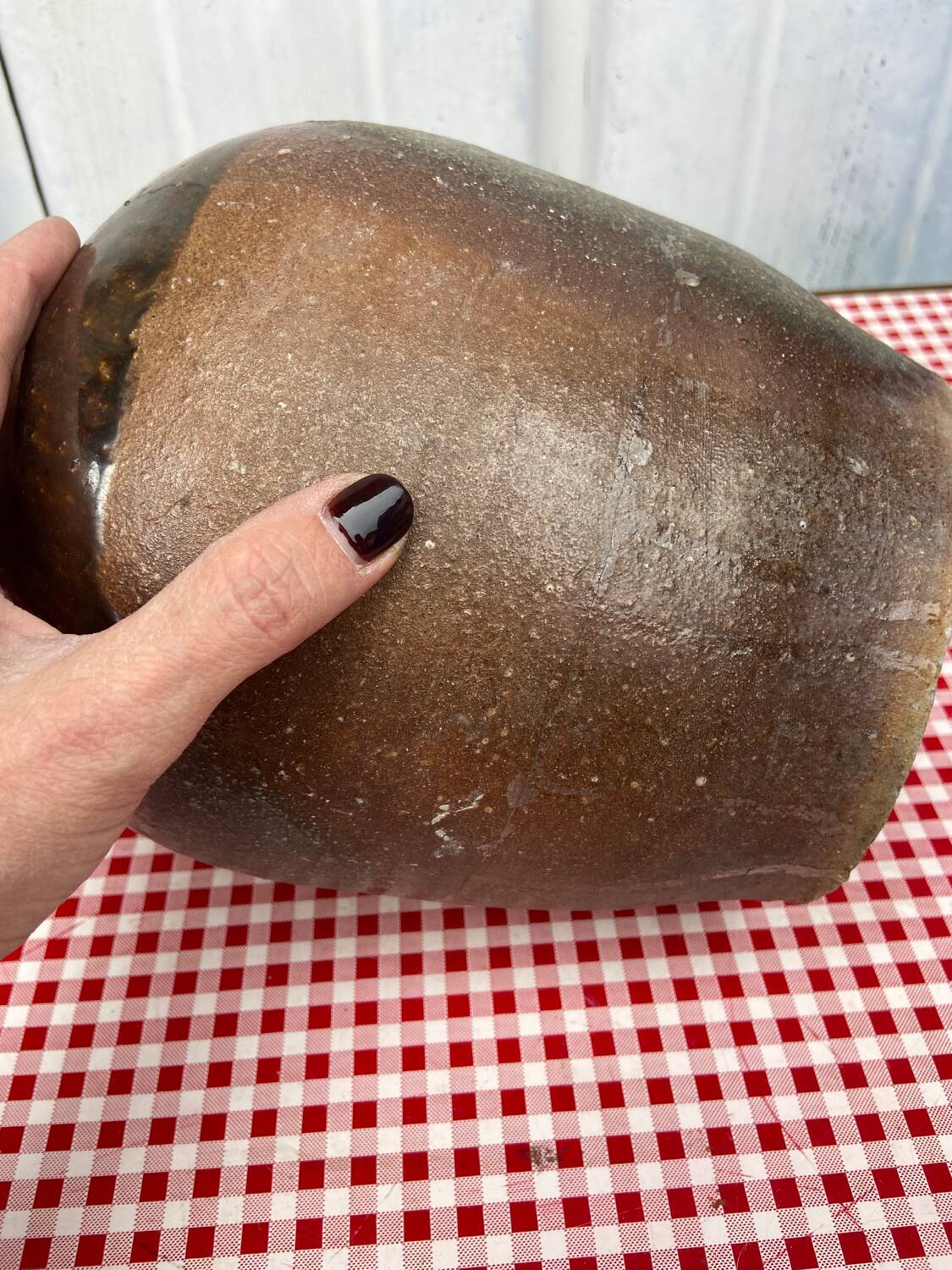 Ancient glazed pottery