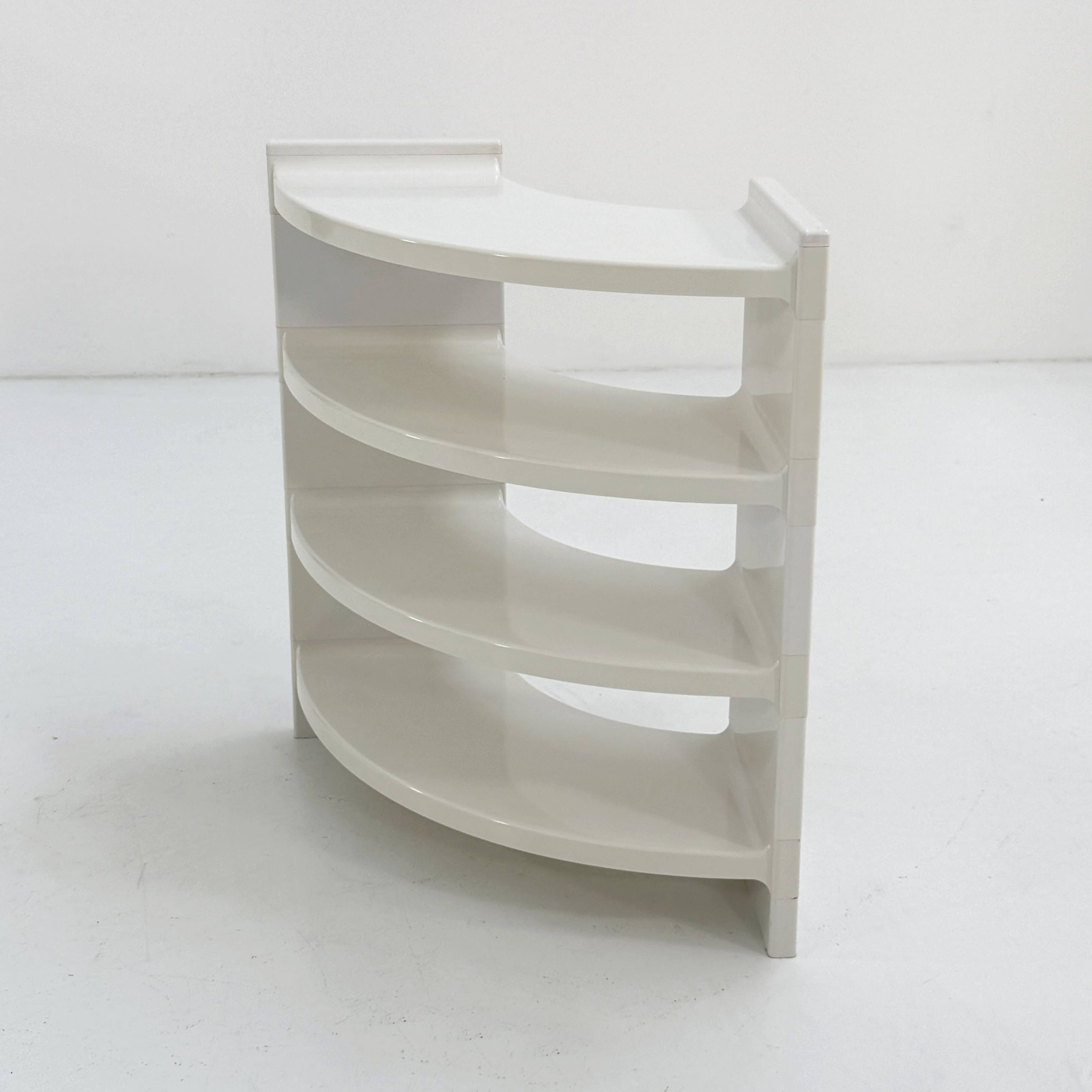 Arched / corner shelf by Olaf Von Bohr for Flair, 1970