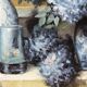 Nature morte, huile sur panneau, Jan Van Hoof