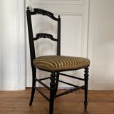 Série de 3 chaises anciennes Napoléon III