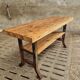 Industrial table side table kitchen island or bathroom furniture