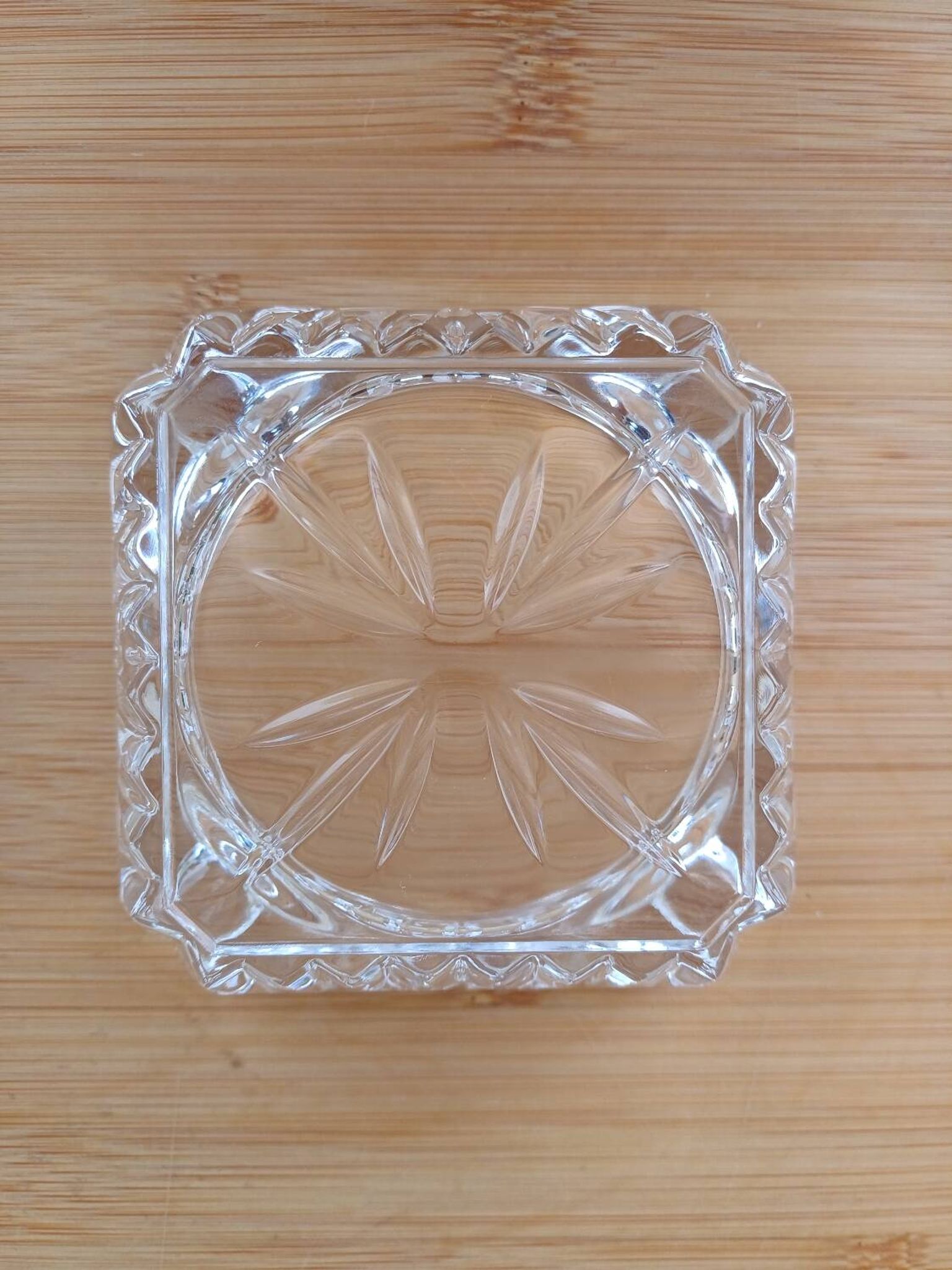 Cendrier en cristal d'Arques