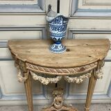 Console in bleached fir