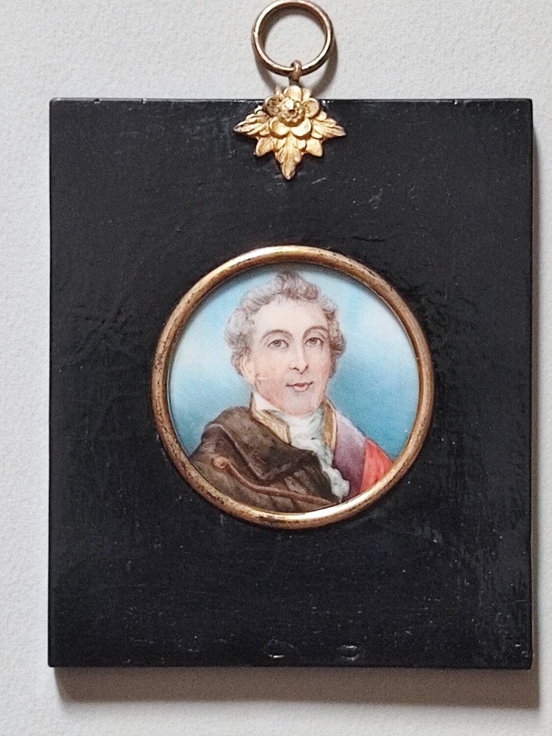 Portrait miniature : Le Duc de Wellington