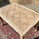 Walnut Table Louis XV Style