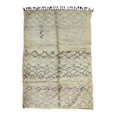 Tapis en laine de mouton vintage - 230 x 154 cm