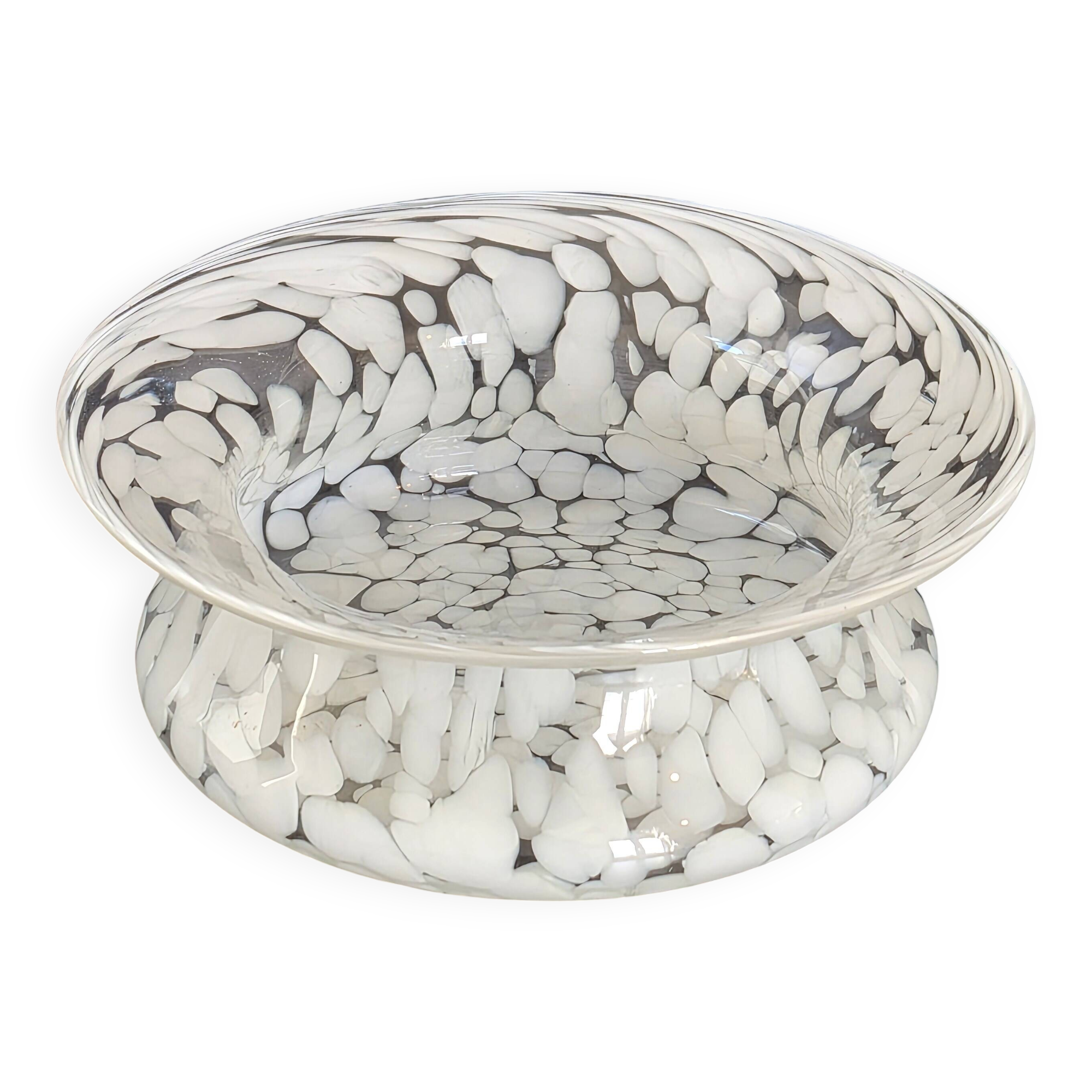 Coupe en verre de murano 1960