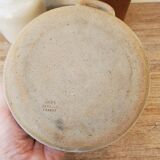 3 stoneware pots