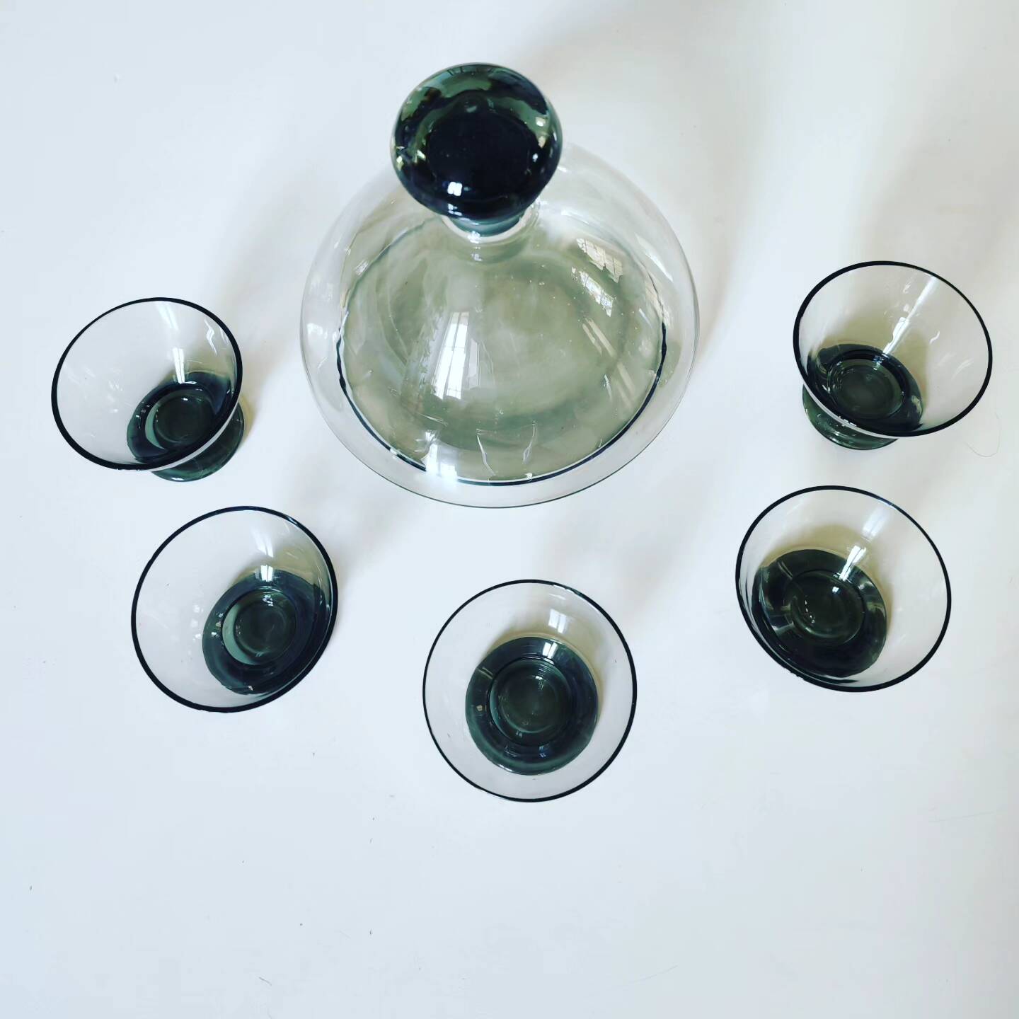 Service à liqueur vintage