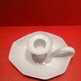 Candle holder rat-de-cave porcelain Haviland