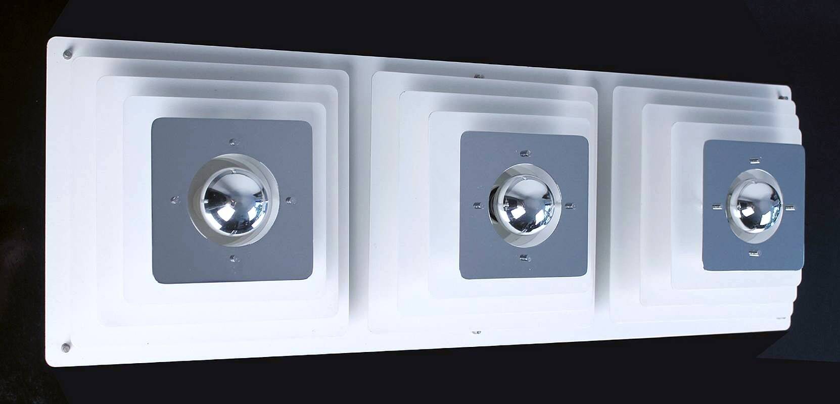 Large Space Age wall light, 1970s