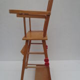 Old little doll high chair