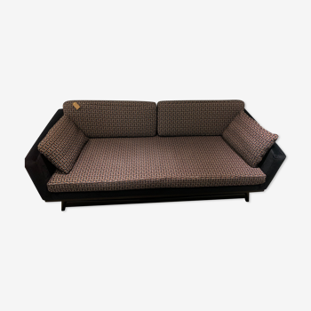Sofa 210 black wood - Mosaîk