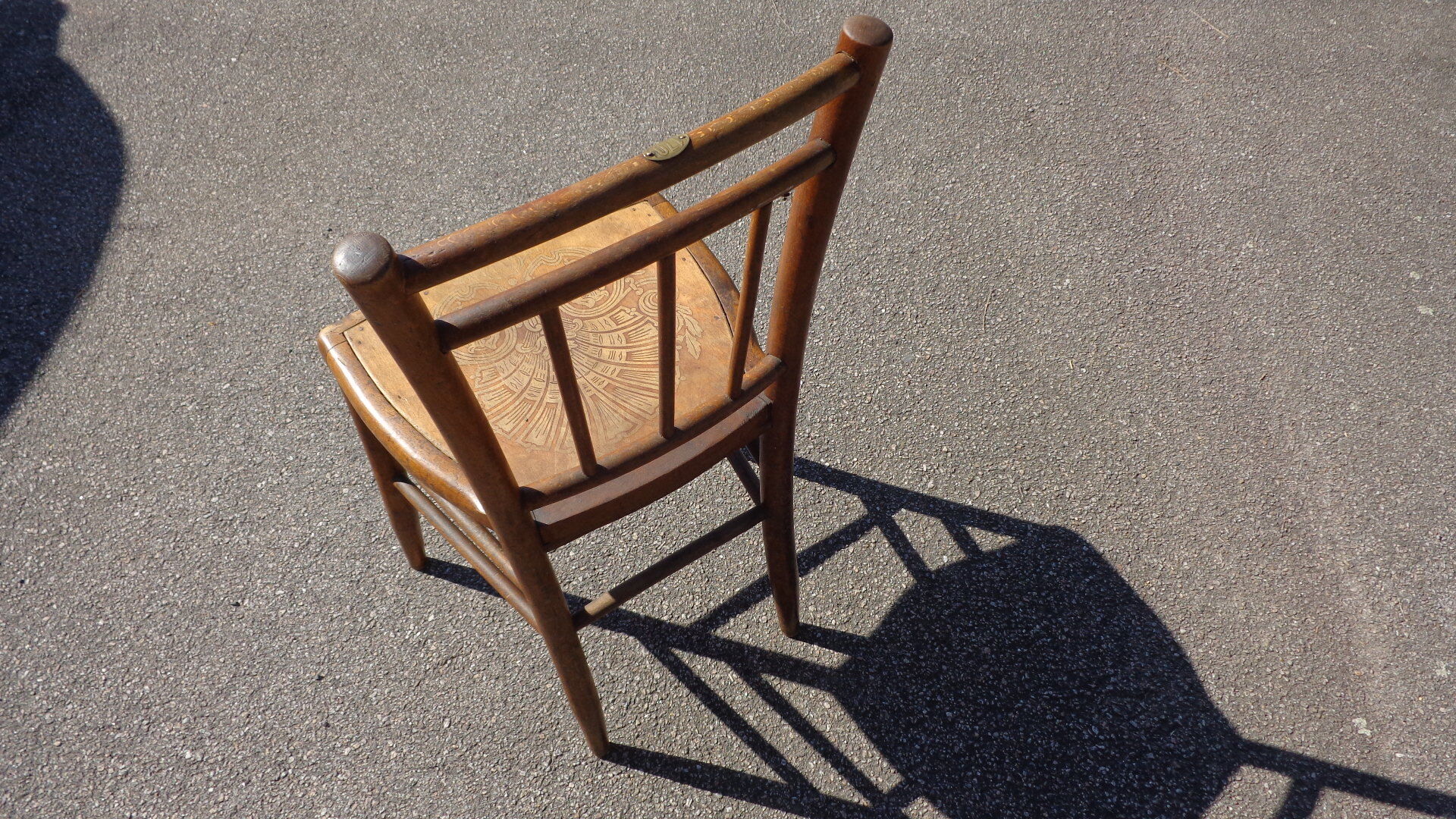 Bistro chair at the turn of the century