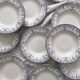 10 earthenware soup plates "Balzac" Choisy le Roi