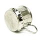 Glass holder, Art Deco, silver-plated brass, Germany, 1930s