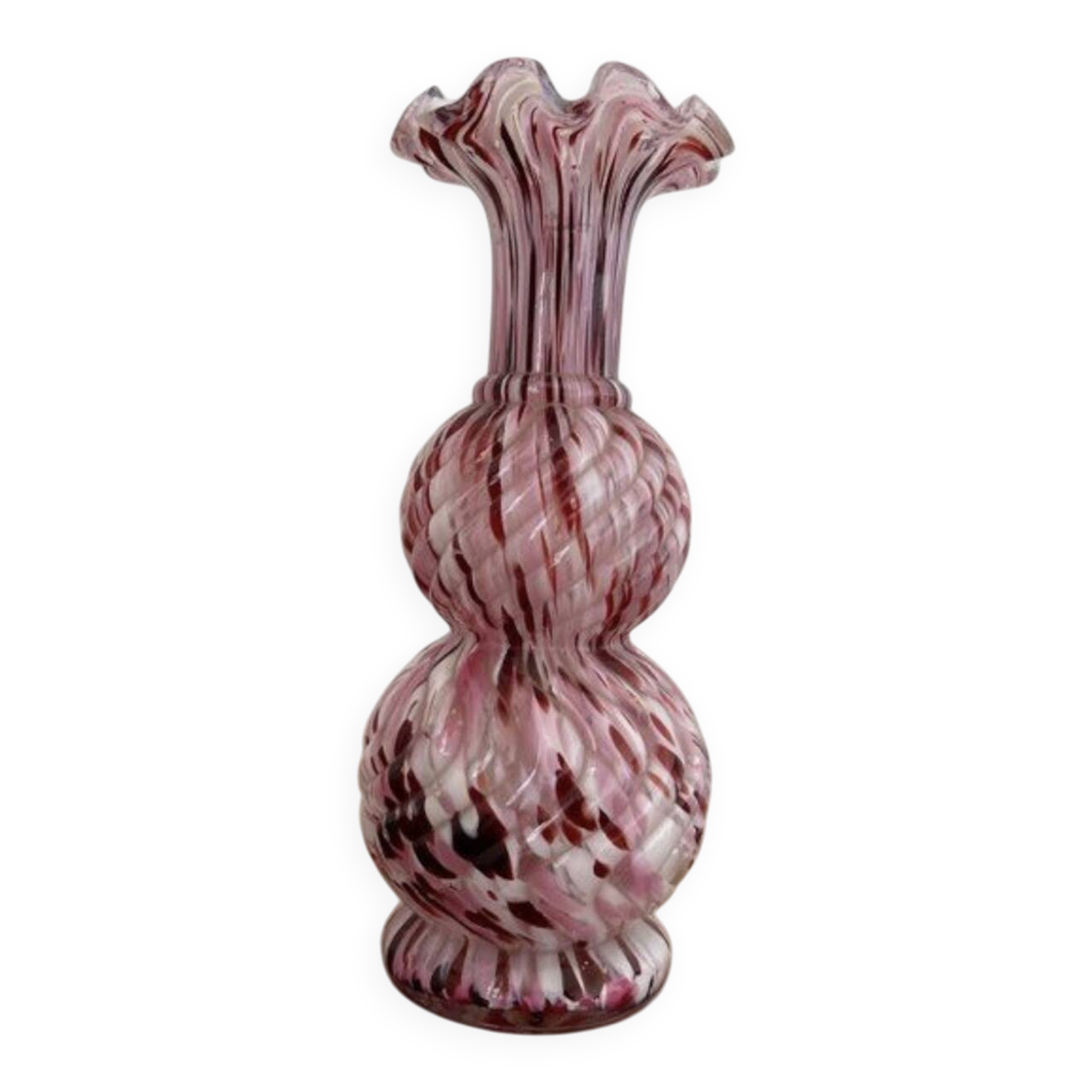 Legras vase in Clichy glass