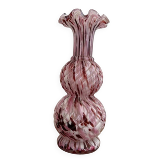 Legras vase in Clichy glass