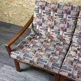 1960s/70s Teak 2-seater sofa by Glostrup Møbelfabrik Denmark Design