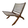 Retro rattan chaise longue armchair unique chair