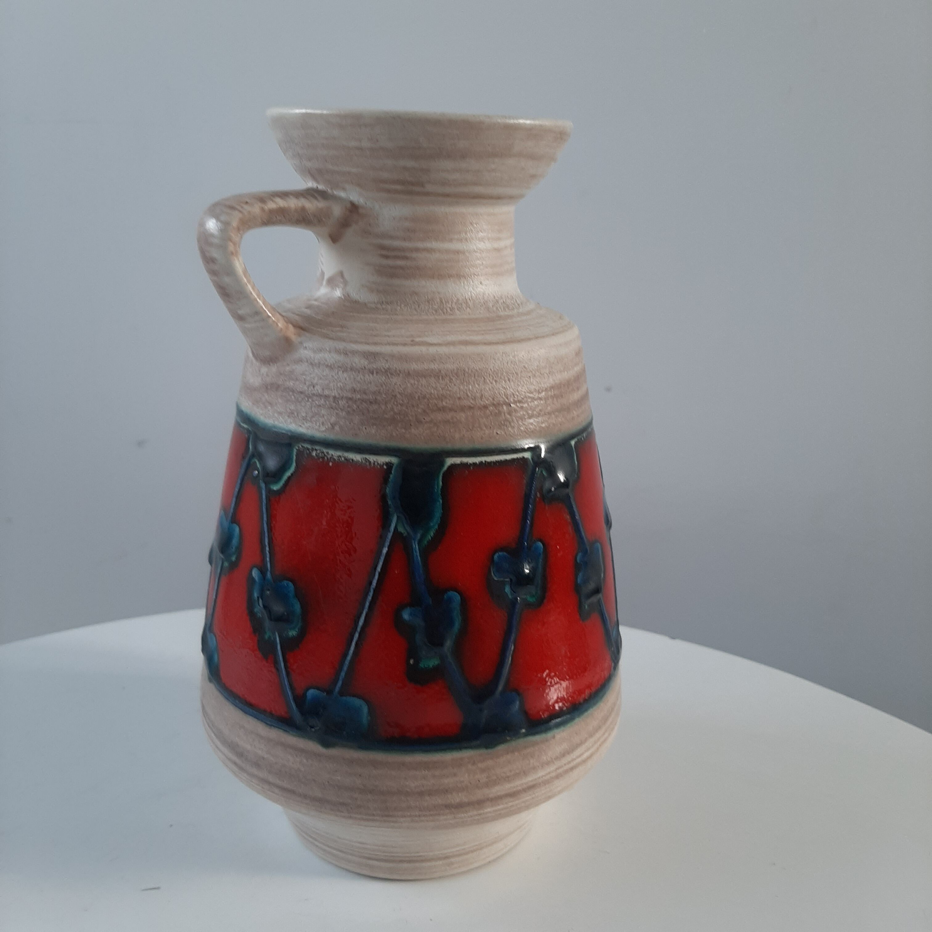 Vintage vase west germany 50s 60s