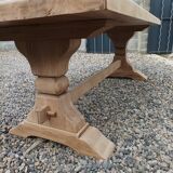 Solid oak monastery tables