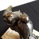 Book clamts in regulation and marble signed Balles art déco