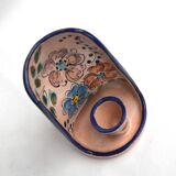 Ceramic flower candle holder