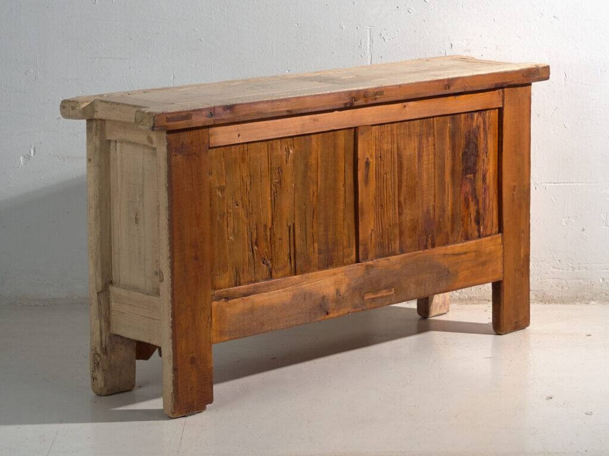 Antique carved pine buffet – China, circa 1920